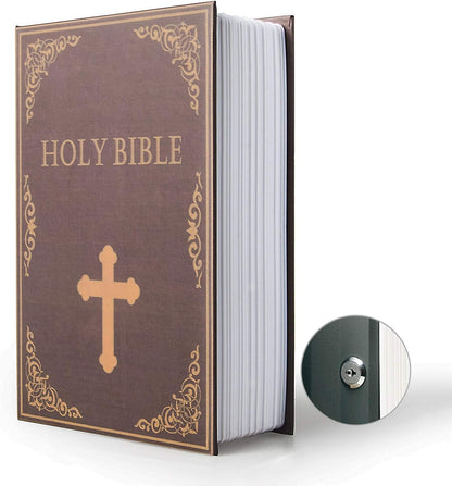 Diversion Book™ Heavy-Duty Book Safe Combination Key Lock Hidden Portable Security Storage