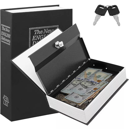 Diversion Book™ Heavy-Duty Book Safe Combination Key Lock Hidden Portable Security Storage